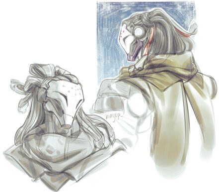 Bust Monochrome